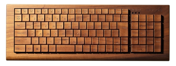木製キーボード4