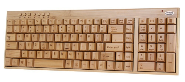 木製キーボード1
