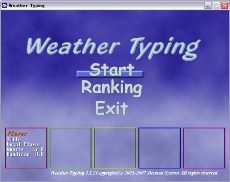 Weather Typing
